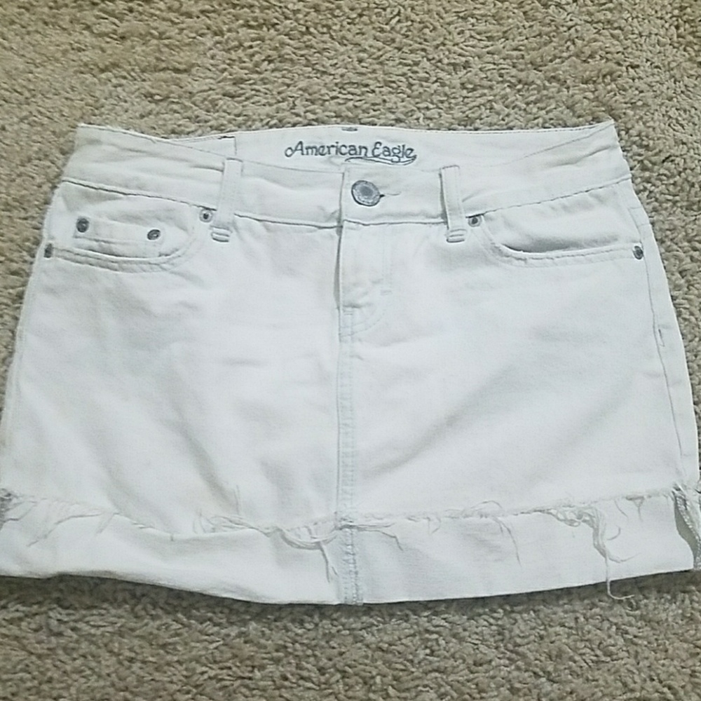 White skirt